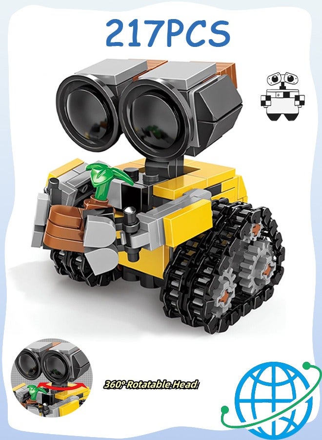 Robot Educational Toys Small Particles Granule Assembled Building Bricks Set, DIY Block Building Set, Classic Mini Building Bricks, Assembling Building Blocks For Children 6+ Years - Image 1